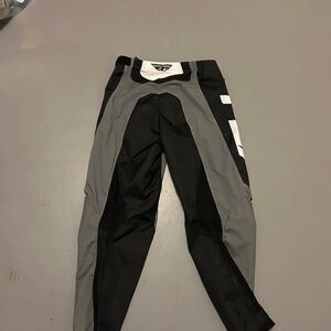 Fly Racing Men's Black and Gray Pants